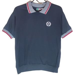 Women's Polo Style Top with Embroidered Crest